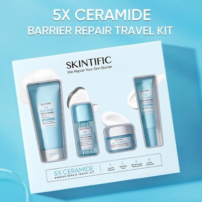 #ad SKINTIFIC 5X Ceramide Travel Kit Skincare $82.90
