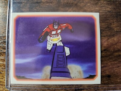 #ad 2003 Cards Inc. Transformers Generation 1 Stickers Optimus Prime #A9 Autobot $3.99