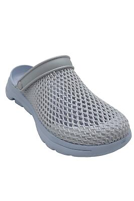 #ad Skechers GOwalk 5 Washable Clogs Sea Scape Gray $24.99
