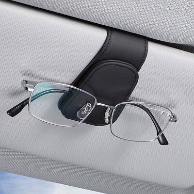 #ad 1pc Car Eyeglass Holder Glasses Storage Clip Sunglasses Holder Accessories $5.83