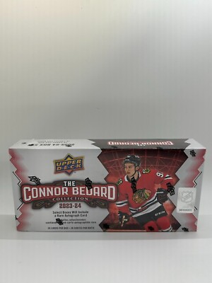 #ad 2023 24 Upper Deck Connor Bedard Collection Box Set 26 Cards Factory Sealed $44.99