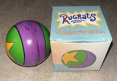 #ad #ad Nickelodeon Nick Box Exclusive Rugrats Tommy#x27;s Ball Replica Toy w Original Box $29.99