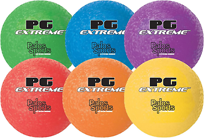 #ad 8.5” PG Extreme Heavy Duty Nylon Wound Playground Balls Set of 6 $106.99