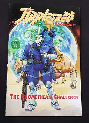 #ad Appleseed Book One The Promethean Challenge Eclipse 1989 1st Printing TPB $44.99