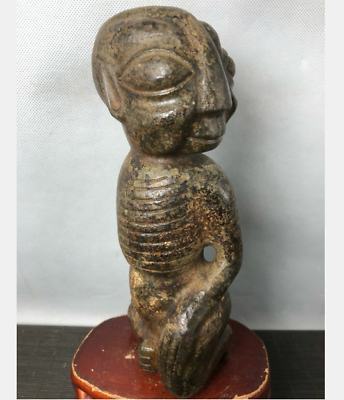 #ad Chinese Hongshan Culture collectible Meteorite Aliens statue $169.99