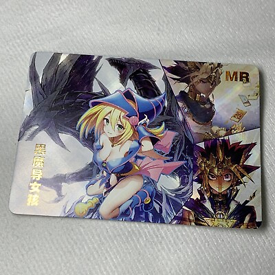 #ad Dark Magician Girl x YU GI OH Blue Goddess Story Sexy Anime ACG MR Card Foil $26.99