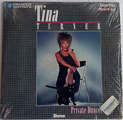 #ad TINA TURNER Private Dancer 8quot; Laserdisc 80#x27;s Videos LD in shrink $22.00
