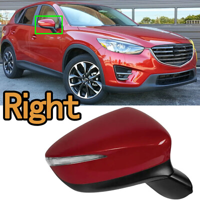 #ad 1Pcs Side Mirror with Signal Power Fold 9pin Right Side For 2015 2016 MAZDA CX5 $145.80
