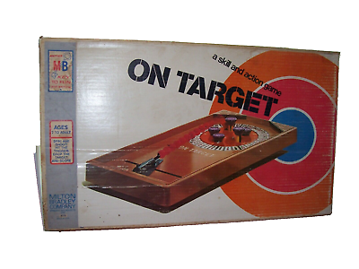 #ad vintage 1973 On Target Milton Bradley strategy action game COMPLETE Working $19.95