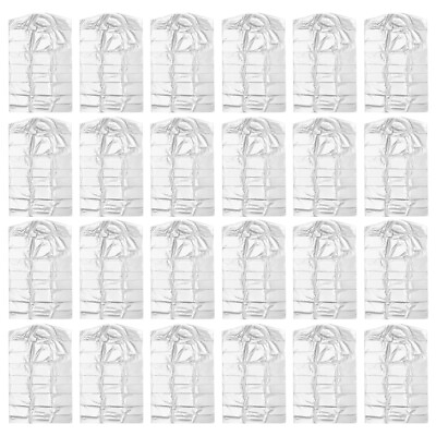 #ad 30 PCS Clothes Dry Cleaning Hood Pp Child Kids Cleaner Bags Tools Clear $13.45