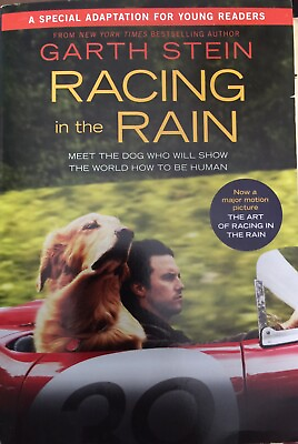 #ad Racing in the Rain Movie Tie in by Garth Stein Paperback Book Free Shipping $6.99