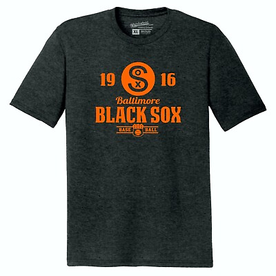 #ad #ad Baltimore Black Sox 1916 Baseball TRI BLEND Tee Shirt Orioles $22.00