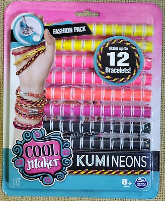 #ad Cool Maker Kumi Neons Fashion Pack Spin Master refills 90 Spools NEW $17.99