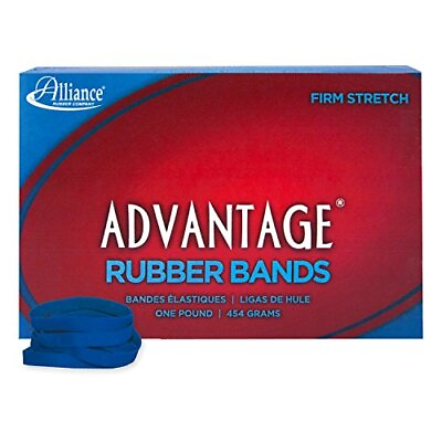 #ad Alliance Rubber 54615 Advantage Rubber Bands Size #61 1 lb Box Contains Appr... $18.86