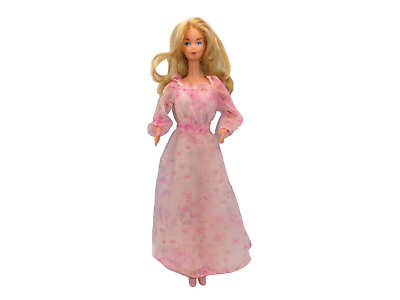 #ad Vintage Kissing Barbie Doll in Original Dress amp; Pink Squishy Shoes Mattel 1978 $59.99