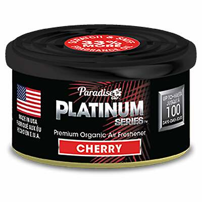 #ad 1 Paradise Platinum Organic Air Freshener Fiber Can Long Lasting Scent Cherry $8.97
