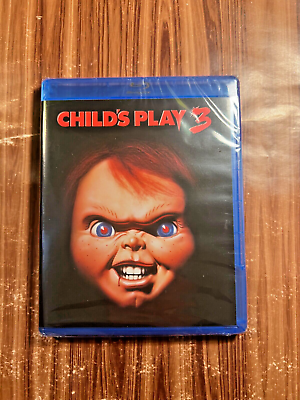 #ad Child#x27;s Play 3 Blu ray Horror Movie Chucky 1991 90#x27;s Slasher Cult BRAND NEW $13.99
