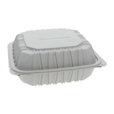 #ad Pactiv EarthChoice 8.5 x 8.5 x 3.1 Vented Microwavable Takeout Container 146 ct $56.16
