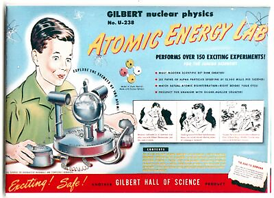 #ad Atomic Uranium Metal Fridge Magnet Gilbert Energy Lab Kit We do custom mags $7.95