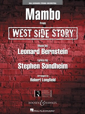 #ad Mambo from West Side Story Music for String Orchestra Sheet Music NEW 004491773 $43.95