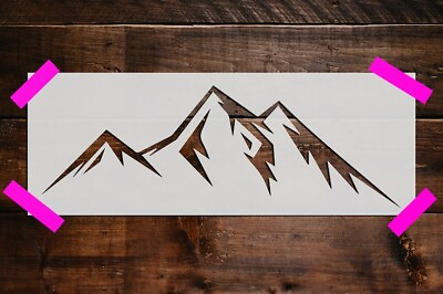 #ad Mountain Stencil $9.89