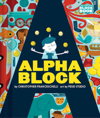 #ad Alphablock Board book By Franceschelli Christopher GOOD $5.30