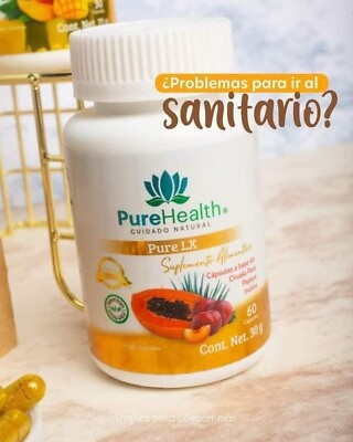 #ad Pure LX By Pure Health 💊 Duración De 1 Mes “Para Estreñimiento y Desintoxicar” $35.00