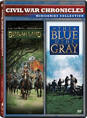 #ad New The Blue and The Gray amp; Beulah Land 2 Movie Pack DVD $10.00