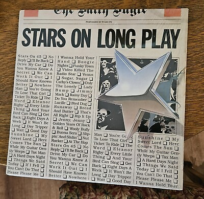#ad STARS ON LONG PLAY Vinyl Record Stars On 45 Beatles Medley Tested $9.99