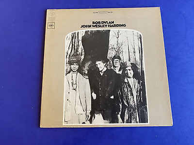 #ad Bob Dylan John Wesley Harding 1967 Columbia CS 9604 2 eye 1st pressing EX EX $33.00