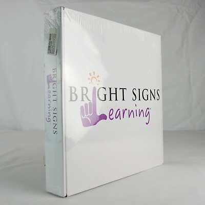 #ad BRIGHT SIGNS LEARNING Kids Sign Language Reading Phonics Counting B00UHTNAMY $42.74