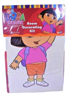 #ad #ad Nickelodeon Jr Room Decorating Kit Stickers amp; Paint Stamps Dora the Explorer $15.07