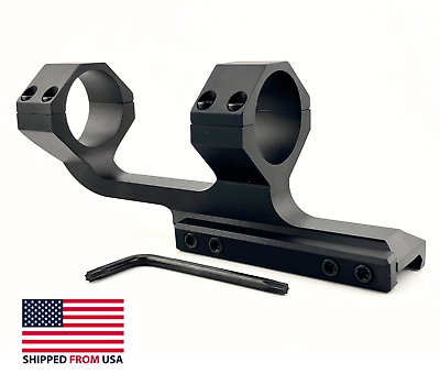 #ad Picatinny Rail Cantilever Scope Mount 30mm One Piece Dual Rings High Profile $19.49