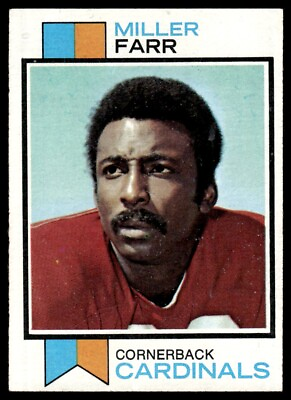 #ad 1973 Topps Miller Farr St. Louis Cardinals #272 $2.00