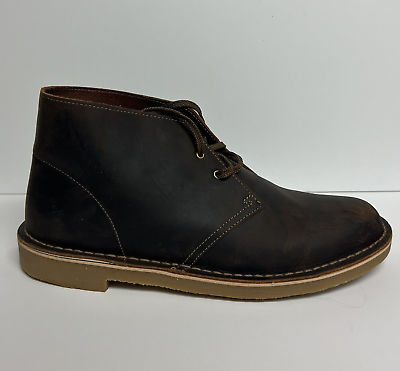 #ad Clarks Mens Desert Beeswax Boot Brown Size 14 M $105.00
