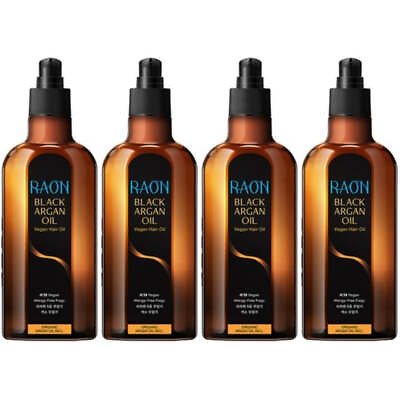#ad Raon Black Argan Hair Oil 250ml*4Pcs FREE SHIPPING $94.99
