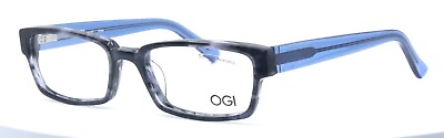 #ad OGI OK307 1330 Blue Demi Rectangular Kids Boys Full Rim Eyeglasses 48 16 130 $39.99