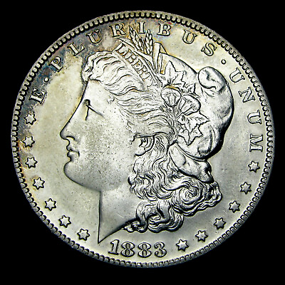 #ad 1883 S Morgan Dollar Silver Stunning Details Coin #WW062 $225.00