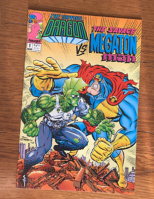#ad The Savage Dragon vs The Savage Megaton Man #1 1993 NM First Print Image Comics $7.50