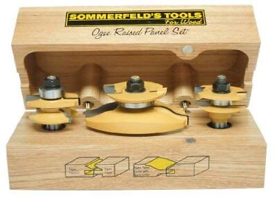 #ad Sommerfeld#x27;s 3 Piece Matched Shaker Glass Panel Door Set $159.90