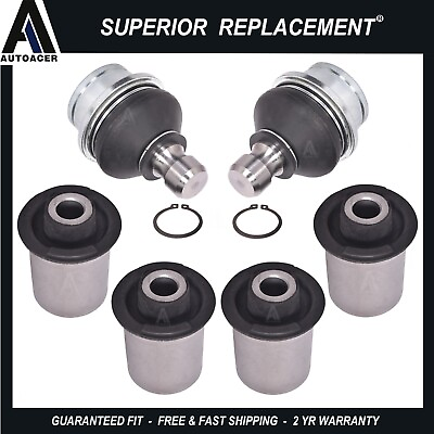 #ad Rear Upper Control Arm Bushing Ball Joint Kit 6p For Nissan Pathfinder R51 05 14 $91.00