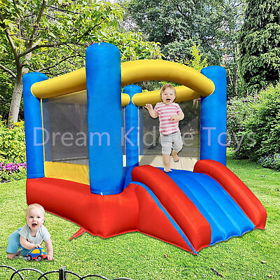 #ad 8x6ft Colorful Inflatable jumping house Oxford Fabric Bouncy Castle w blower $259.00