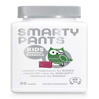#ad SmartyPants Kids Daily Mineral Vitamins: 60 Count Pack of 1 Natural $20.54