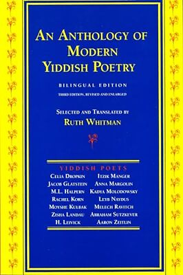#ad An Anthology of Modern Yiddish Poetry: Bilingual Edition Paperback Good $27.19