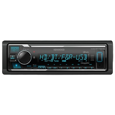 #ad Kenwood KMM BT732HD Media Receiver w Bluetooth amp; HD Radio Does Not Play CDs $159.00