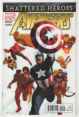 #ad Avengers #19 Jan 2012 Marvel Shattered Heroes Brian Bendis Daniel Acuna Q $8.49