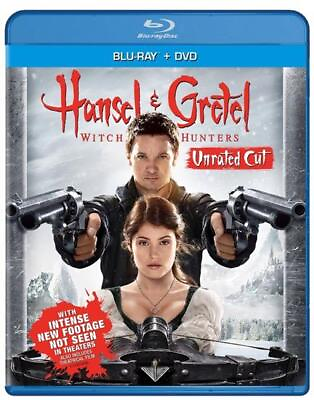 #ad Hansel amp; Gretel: Witch Hunters Unrated Cut Blu ray DVD DVD Very Good $6.99
