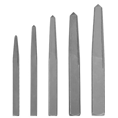 #ad 5 Pcs Set Straight Fluted Screw Extractor Drill Square Easy Out Extraction Tool $11.48