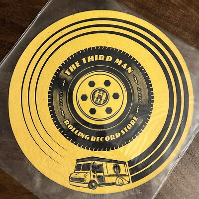 #ad Third Man Records SLIP MAT Jack White III Official BRAND NEW Package FREE SHIP $39.96
