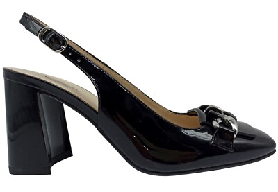 #ad Court Shoes Women#x27;s Nero Giardini E409490D Elegant Shoes Casual High Heel Black $210.01